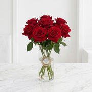 Red Rose Vase